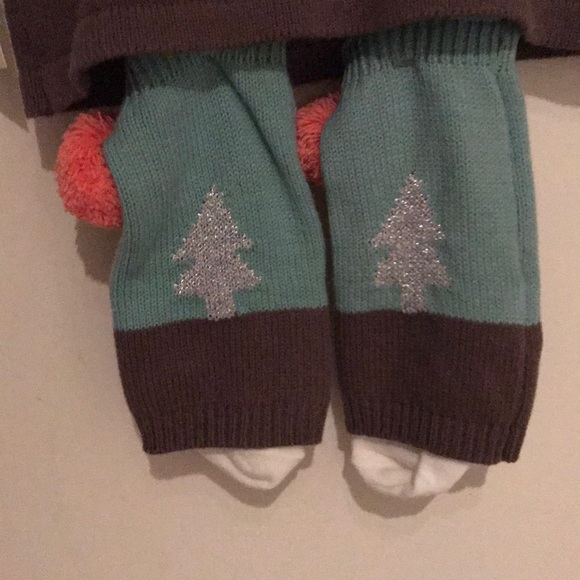 ❗️2/$19❗️Max Studio 3 pc Reindeer Sweater Dress - Picture 4 of 8